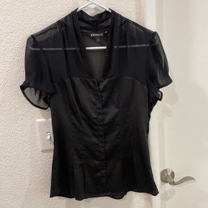 Express Black blouse